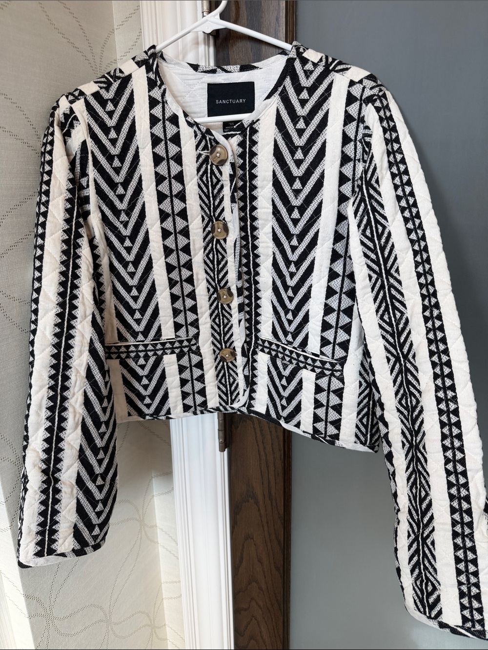 Sanctuary Black & White Jacket